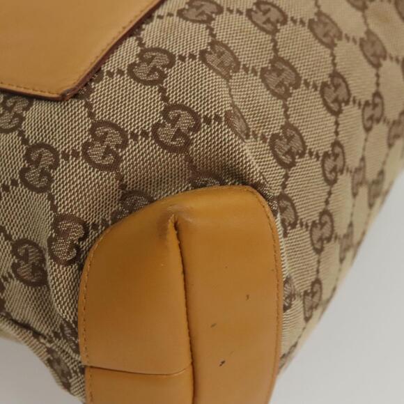 GUCCI GG Canvas Tote Bag Beige Silver 019 019 - Picture 11 of 16
